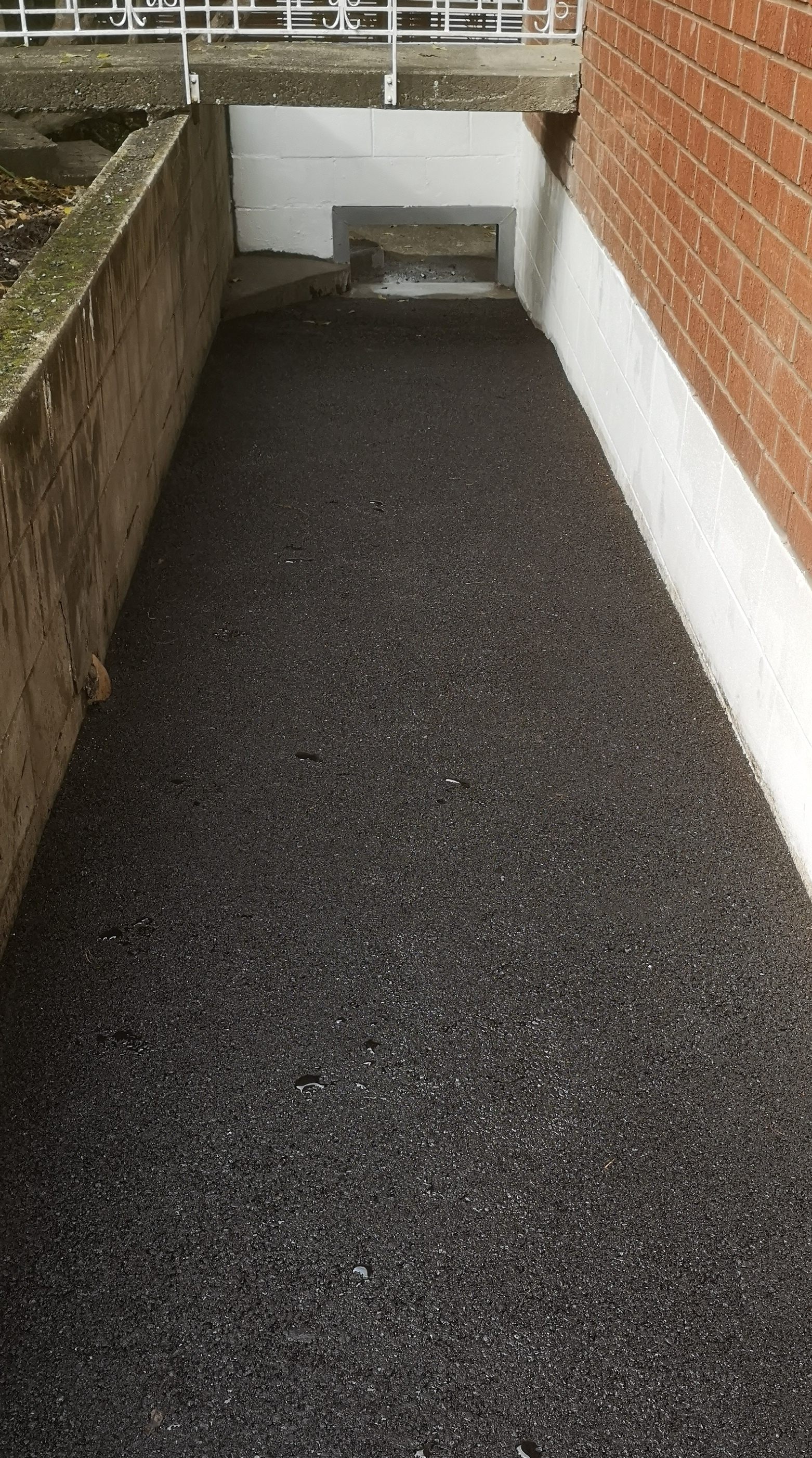 Finished drainage and reinstatement at the East Coast Bays Bridge Club project.
